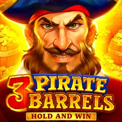 3 Pirate Barrels Hold and Win